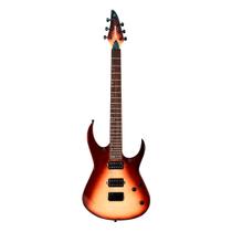 Guitarra Strato Tampo Flamed Waldman WM320F BRB Brown Burst