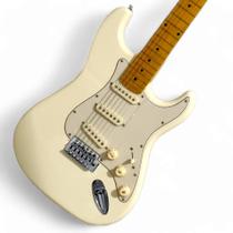 Guitarra Stratocaster Phx St-2 Vintage Olympic WhiteEscalaClara Diapasão de Bordo