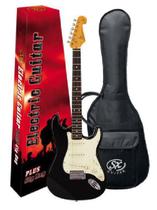 Guitarra Stratocaster Sx Sst 62 + Vintage Preta Bk - Sx Guitars