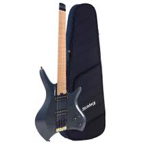 Guitarra Strinberg Headless Next 6 Cordas SHN6 Onix Black C/ Bag Guitarra Strinberg Headless Next 6 Cordas SHN6 Onix Black C/ Bag