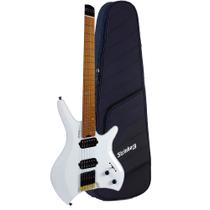 Guitarra Strinberg Headless Next 6 Cordas SHN6 Pearl White C/ Bag Guitarra Strinberg Headless Next 6 Cordas SHN6 Pearl White C/ Bag
