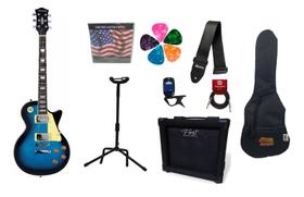 Guitarra Strinberg LPS230 BL Completo Kit Mãe