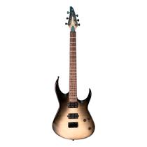 Guitarra Super Strato Tampo Flamed Waldman WM320F BKB Black