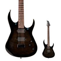 Guitarra Super Strato Waldman WIG520 TBK Transparent Black