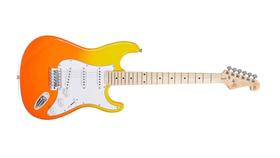 Guitarra SX Strato SEM1 BF Burning Fire SEM-1 Com Bag Guitarra SX Strato SEM1 BF Burning Fire SEM-1 Com Bag