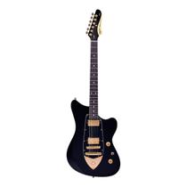 Guitarra Tagima Custom Rocker Cosmos BK Black Gold HH Guitarra Tagima Custom Rocker Cosmos BK Black Gold HH