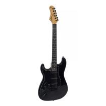 Guitarra tagima strato 3s escala escura escudo bk tg-500 lh bk