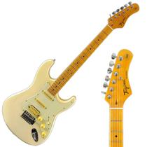 Guitarra Tagima Strato TG-540 Escala Clara Escudo MG Olympic White