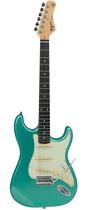 Guitarra Tagima Strato Tg500 Msg Metallic Surf Green