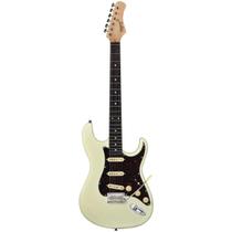 Guitarra Tagima T-635 Classic Owh Df/Tt White Escala Escura