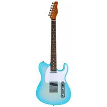 Guitarra tagima tele 2s escala escura oasis t tcblb