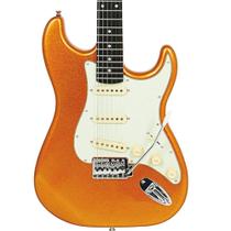 Guitarra Tagima TG500 Stratocaster Metallic Gold Yellow Dourada TW Series Woodstock Regulada