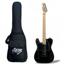 Guitarra Telecaster Seven STC-307 BK Preto Canhoto