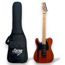 Guitarra Telecaster Seven Stc-307 Canhoto Am Ambar C/ Bag