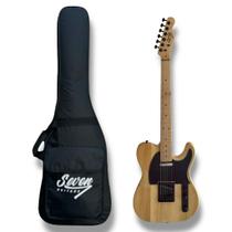 Guitarra Telecaster Seven Stc 307 NT Natural TRASTE INOX Com Bag