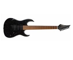 Guitarra waldman 7 cordas super strato wigr187 spbk sparkle black