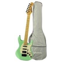 Guitarra waldman eletrica 6 cordas c/ capa st-441x lgs/b