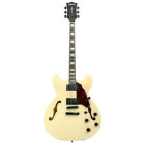 Guitarra waldman eletrica hollow body 6 cordas gho220 cp
