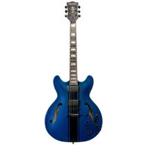 Guitarra Waldman GHO220S MLB Semi Hollow Metallic Blue Guitarra Waldman GHO220S MLB Semi Hollow Metallic Blue