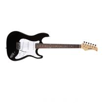 Guitarra Waldman ST111BK com 3 Captadores Single Coil 22 Trastes e Ponte Tremolo