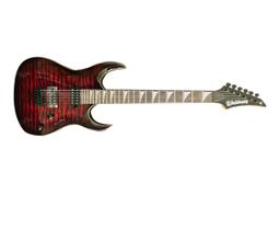 Guitarra waldman super strato extravaganza wga220qx rd vermelho