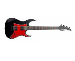 Guitarra waldman super strato wig131x bks black satin