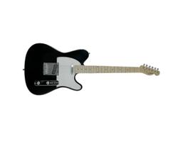Guitarra waldman telecaster gte100 bk preta escudo branco