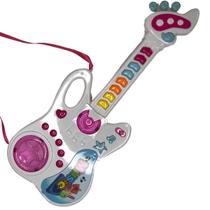 Guitarrinha de Brinquedo Musical Infantil pra Crianças que Gostam de Música