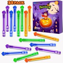 Guloseimas de Halloween Bubble Wands Kannove, não doces, pacote com 32 unidades para crianças Guloseimas de Halloween Bubble Wands Kannove, não doces, pacote com 32 unidades para crianças