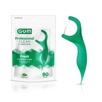 GUM EEZ-Thru Mint Fio Dental 90 Unidades