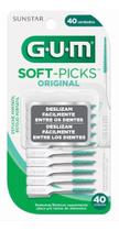 Gum Palito Interdental Soft-picks Original 40 Unidades Gum