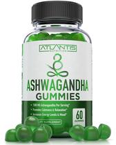 Gummies Ashwagandha 1500mg Atlantis Nutrition - com Vitamina D e Zinco