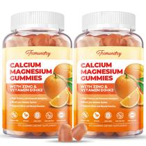 Gummies Cálcio Magnésio Zinco com Vitamina D3 e K2 400mg