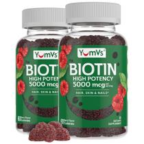 Gummies de Biotina YUM-V'S 5000mcg - Para Cabelo, Pele e Unhas Gummies de Biotina YUM-V'S 5000mcg - Para Cabelo, Pele e Unhas
