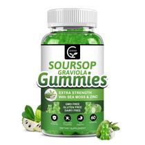 Gummies GORNVB Graviola orgânica 2200mg com musgo marinho Gummies GORNVB Graviola orgânica 2200mg com musgo marinho