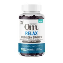 Gummies OM Mushroom Superfood Relax com Reishi e Ashwagandha