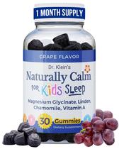 Gummies Rhoziva Dr. Klein's Naturally Calm para crianças de 30 quilates Gummies Rhoziva Dr. Klein's Naturally Calm para crianças de 30 quilates