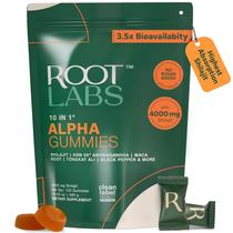 Gummies Root Labs 10-1 Alpha com 4000 mg de Shilajit do Himalaia