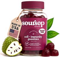 Gummies Soursop Nutrition Cell + Immunity Sem Açúcar 60u