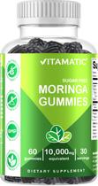 Gummies Vitamatic Moringa sem Açúcar - 10000mg (60 Unidades)