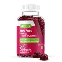 Gummies Viteey Beet Root 4000 mg + Tart Cherry Vegan 60 unidades Gummies Viteey Beet Root 4000 mg + Tart Cherry Vegan 60 unidades