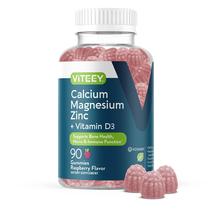 Gummies Viteey Calcium Magnesium Zinc D3 para adultos e adolescentes Gummies Viteey Calcium Magnesium Zinc D3 para adultos e adolescentes
