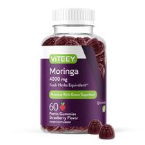 Gummies Viteey, extrato de folha de moringa, 4000 mg, suporte imunológico Gummies Viteey, extrato de folha de moringa, 4000 mg, suporte imunológico