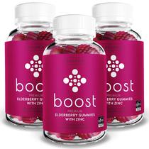 Gummies WellPath Boost de Sabugueiro com Vitamina C - 180 Unidades (Pacote com 3)