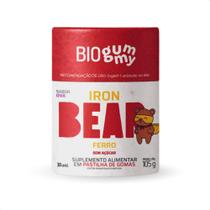 Gummy De Ferro Iron Bear Biogummy Sabor Uva - 30 unidades