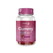 Gummy Hair Cabelo, Pele e Unhas Sabor Morango 30 Gomas Gummy Hair Cabelo, Pele e Unhas Sabor Morango 30 Gomas