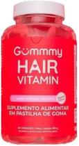 Gummy Hair Sabor Morango Com 60 Gomas