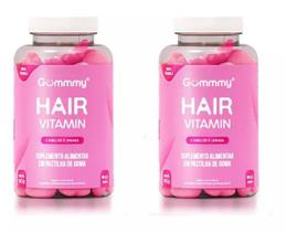 Gummy Hair Vitamin Original - 2 Potes C/ 60 Gomas Cada