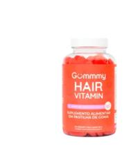Gummy Hair Vitamina Novo Sabor Melancia 60 Gomas