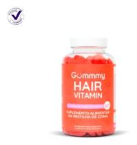 Gummy Hair Vitamina Novo sabor Melancia 60 Gomas - Original - Nutrin